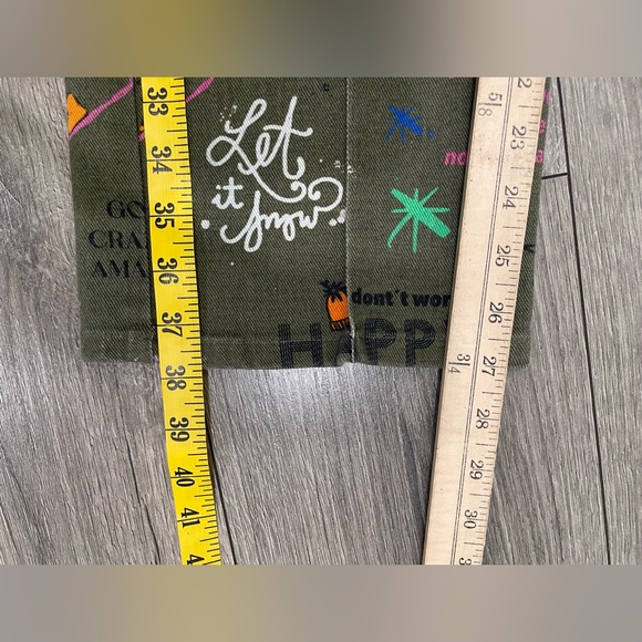 Free People Vilagallo Naomi Apres Ski Novelty Pants Size 6 - Picture 6 of 10